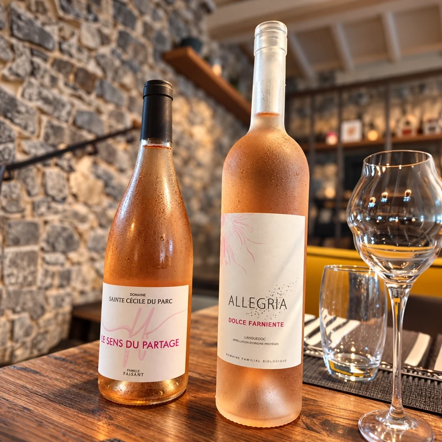 Cocktails et vins locaux au Bistrot de l'Impasse à Caux